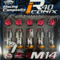Project Kics R40 Iconix 14x1.50 Classical Lock & Lug Nuts 16+4 (Red Cap)