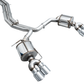 AWE Tuning 19-23 Audi C8 S6/S7 2.9T V6 AWD Touring Edition Exhaust - Chrome Silver Tips