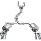 AWE Tuning 19-23 Audi C8 S6/S7 2.9T V6 AWD Touring Edition Exhaust - Chrome Silver Tips