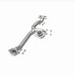 BRE Exhaust 06-12 Fusion Milan MKZ Zephyr 3.0L 3.5L Front Pipe Kit