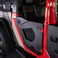 DV8 Offroad 18-22 Jeep Wrangler JL/JT Spec Series Half Doors - Rear Set
