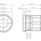 SuperPro 16-23 Mazda Miata MX5 Front Lower Control Arm Bushing Kit - Inner Rearward Position