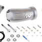 K&N 17-18 Harley Davidson Touring Models Performance Air Intake System Silver