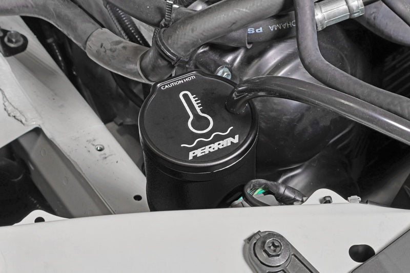 Perrin 13-25 Subaru BRZ / 04-21 Subaru STI / 02-25 Subaru WRX Coolant Overflow Tank - Black