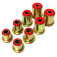 Energy Suspension Front Control Arm Bush Set - Red