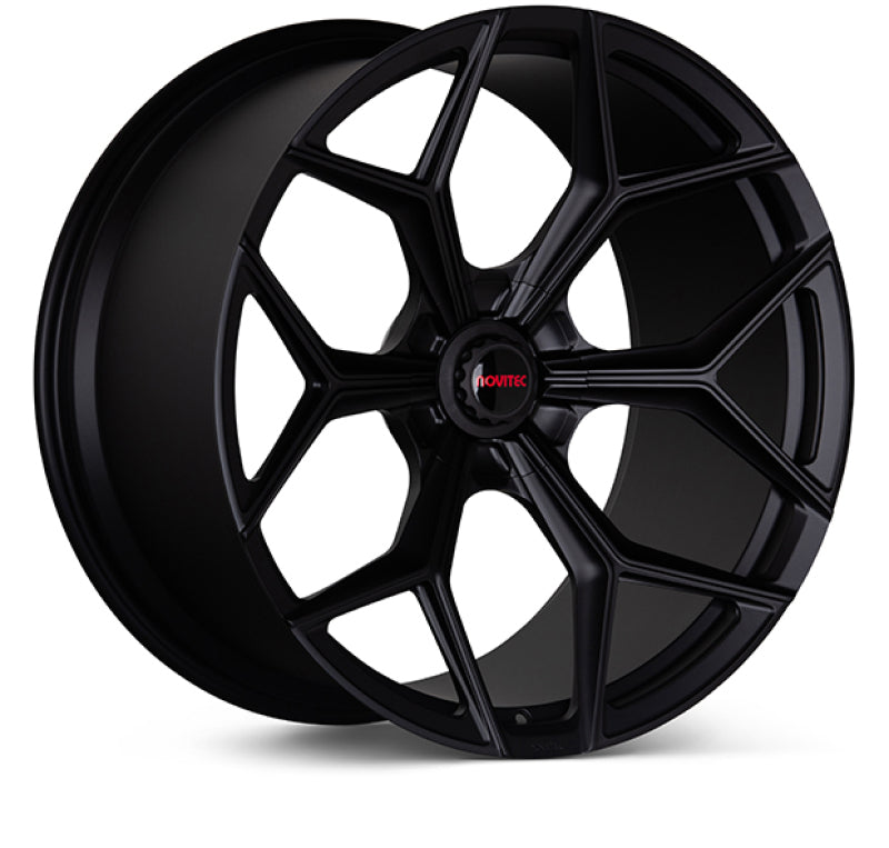 Vossen x Novitec NL4-5L 21x9.5 ET:30 Satin Black Lamborghini Revuelto Front Wheel