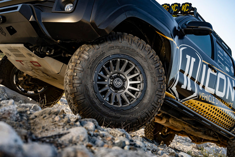 Icon Alloys Recon Pro Satin Charcoal- 18 X 9 - 8 X 170- 6MM 65.25n BS