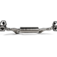 Akrapovic 23-24 BMW XM (G09) TwinPower Turbo V8 Hybrid Slip-On Race Line (Titanium) w/ Carbon Tips