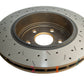 DBA 06-10 Jeep Grand Cherokee SRT-8 360mm Dia Rear Drilled & Slotted T3 4000 Series Rotor