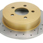 DBA 03-07 Jeep Liberty Rear Street Drilled & Slotted Rotor