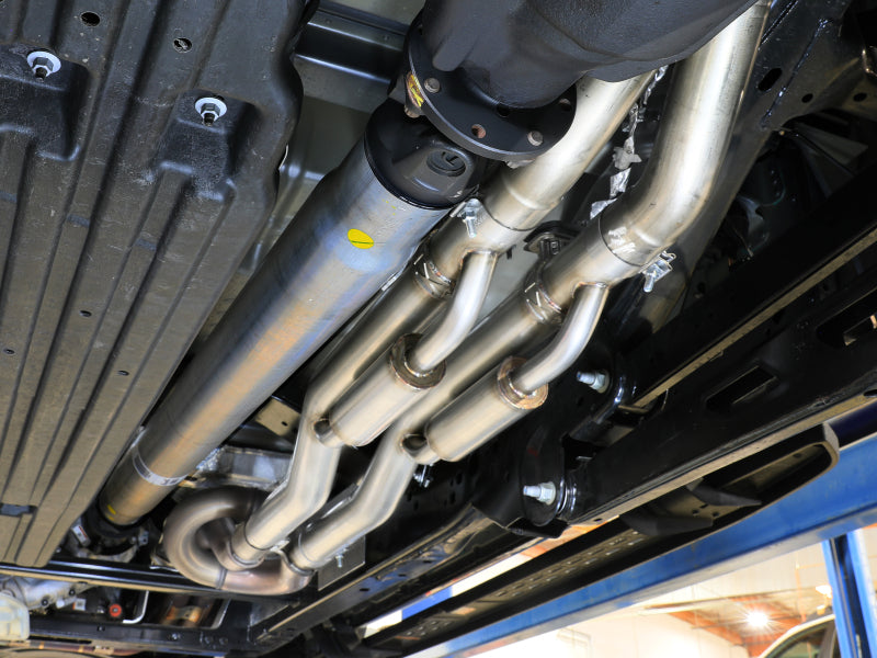 afe Vulcan Series Cat-Back Exhaust System Ford F-150 Raptor 21-24 V6-3.5L (tt)
