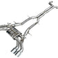 AWE Tuning 2021+ Cadillac CT4-V Blackwing SwitchPath Exhaust - Chrome Silver Tips