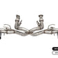 Corsa 20-23 Chevrolet Corvette C8 RWD 3in Valved Cat-Back Delete w/ NPP w/4.5in CF Black PVD Tips