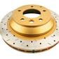 DBA 06-15 Audi Q7 Rear Drilled & Slotted 4000 Series Rotor
