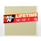 K&N HVAC Filter 14 X 14 X 1 Merv 11