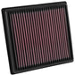 K&N 2015 Volkswagen Golf VII L4-1.6L F/I Replacement Drop In Air Filter