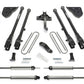 Fabtech 23-24 Ford F450/F550 4WD 6in 4 Link Lift Kit w/ Dirt Logic Shocks