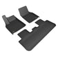 3D MAXpider 2026 Tesla Model Y Juniper Kagu 1st & 2nd Row Floormats - Black