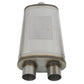 afe MACH Force-Xp Muffler 3 IN ID Center/Dual-Outlet x 11 IN W x 6 IN H x 22 IN L - Oval Body