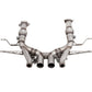 Corsa 2023 Chevrolet Corvette C8 Z06 3in Valved Cat-Back Exhaust Muffler Delete Track System w/o Tip