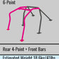 Cusco Chro-moly D1 Roll Cage Around Dash 90-97 Mazda Miata 99-05 Miata MX-5 w/ Hardtop