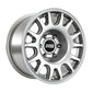 BBS TS-R 17x9in - 6x139.7 - 106.1 CB - ET-12 - Satin Silver Wheel