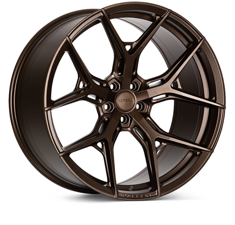 Vossen HF-5 20X9 - 5X114.3 - ET32 - FLAT - 60.1 - Satin Bronze Wheel