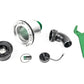 Radium Engineering Remote Mount SVF Swing Valve Filler 1.5in Elbow