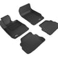 3D MAXpider 2007-2013 BMW 3 Series E92 Kagu 1st & 2nd Row Floormats - Black
