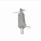BRE Exhaust 10-11 Kia Soul 2.0L Muffler Kit