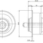 SuperPro VW MQB Front LCA Inner Rear Bushing Set - Caster Offset for Alloy Subframe