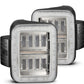 AlphaRex 19-24 Jeep Gladiator JT Nova-Series Prismatic LED Tail Lights - Chrome