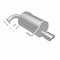 BRE Exhaust 06-09 Legacy 2.5L Muffler Kit