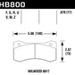 Hawk ER-1 Motorsports Brake Pads