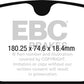 EBC S20 Kits Ultimax Pads and RK Rotors (2 axle kits)