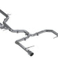 MBRP 19-21 VW Jetta GLI T304 SS 3in Cat-Back Dual Rear Exit Exhaust
