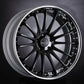 SSR Executor CV04 19x9.5 5x114.3 42 Offset Gunmetal w/ Anodized Black Inner Barrel