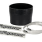 aFe Magnum FORCE (3-3/4in ID to 3-1/2in ID x 3in L) Straight Reducing Coupler - Black