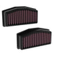 K&N 2024 BMW R1300GS Replacement Air Filter (Set of 2)
