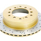 DBA 03-09 Lexus GX470 Rear Drilled & Slotted Street Series Rotor