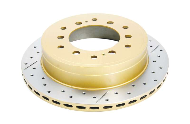 DBA 03-09 Lexus GX470 Rear Drilled & Slotted Street Series Rotor