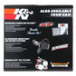 K&N 14-16 Kia Forte Coup L4-1.6L F/I Silver Typhoon Short Ram Intake