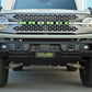 DV8 Offroad 2021 Ford Bronco | Capable Bumper Slanted Front License Plate Mount