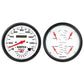 Autometer Phantom 2pc Gauge Kit Quad & Tach/Speedo 5in.