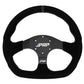 PRP Suede D-Shape Steering Wheel - Blue