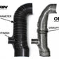 Perrin 02-07 WRX / 04-08+ STi Black 3 inch Inlet Turbo Inlet