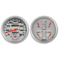 Autometer Ultra-Lite 2pc Gauge Kit Quad & Tach/Speedo 5in.
