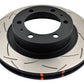 DBA 05-07 Toyota Tacoma (6 lugs) / 06+ Lexus GX470 Front Slotted 4000 Series Rotor
