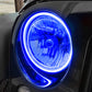 Oracle 07-17 Jeep Wrangler Surface Mount LED Headlight Halo Kit - Blue