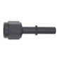 DeatschWerks 6AN Female Flare Swivel to 5/16in Male EFI Quick Disconnect - Anodized Matte Black